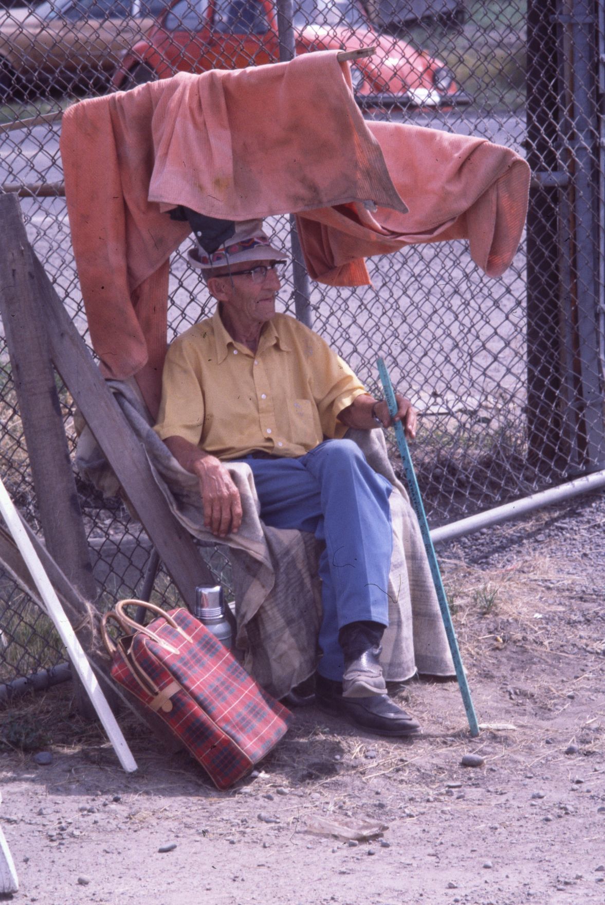 Carny takes a break